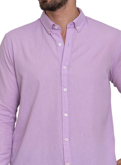 Lilac Linen Shirt
